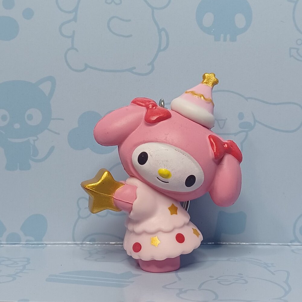 My Melody figure keychain from the Sanrio "Hello Kitty & Friends Dream